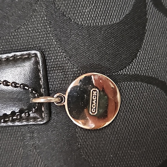 Coach Signature Front Turn Lock Bag - Picture 7 of 17